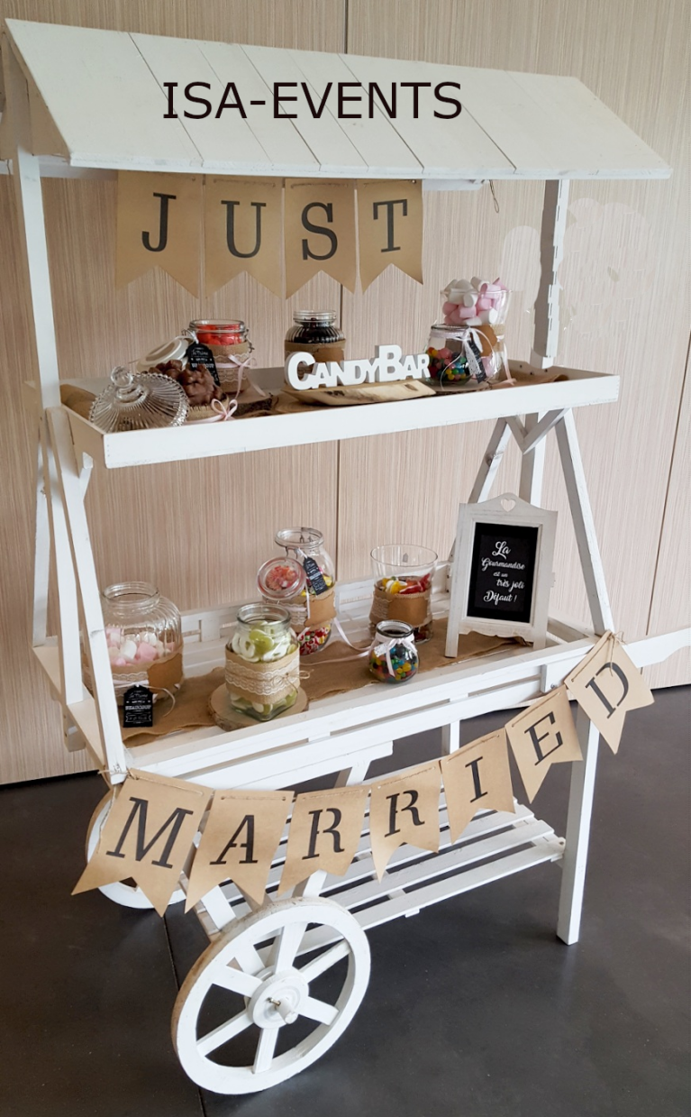 Location candy bar pour mariage en gironde ISA-EVENTS
